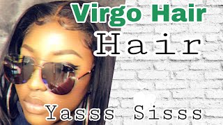 Aliexpress Virgo Hair Company  | Brazilian Straight Hair 5X5 Lace Closure Review 2019