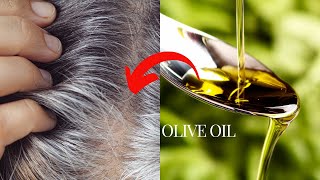 Olive Oil For Grey Hair Benefits And How To Use It