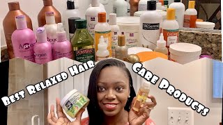 My Top Relaxed Hair Care Products | Best Products For #Relaxedhair #Relaxedhaircare