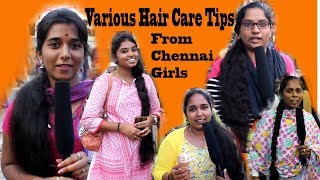 Hair Cares & Styles | Various Hair Care Tips From Long Hair Girls | Kuuntl Praamrippu Murraikll