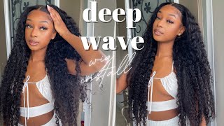 Best 30" Deep Hair  *Detailed* Hd Lace Wig Install! (Talk Through) | Alipearl Hair