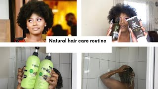 Natural 4C Hair Care Routine | Natural Hair Wash Day Routine | Diy Natural Hair Mask | Sa Youtuber