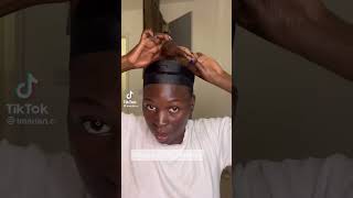 Diy Ponytail That Match With My 4C Hair Perfect #Shorts #Protectivestyles #Ponytailhairstyles