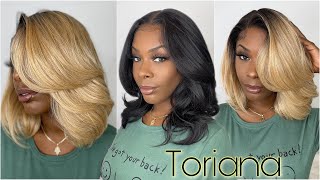 Wig Show & Tell | Outre Melted Hairline Synthetic Lace Front Wig - Toriana | Hairsoflyshop