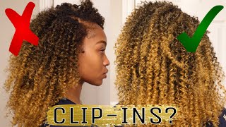 * Fail??? * Outre Big Beautiful Hair Clip Ins | My First Time! | Bella Rings