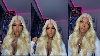 You Need This $50 Wig! 613 Synthetic Hair | Sensationnel Cloud 9 What Lace Wig -Zaila  Samsbeauty