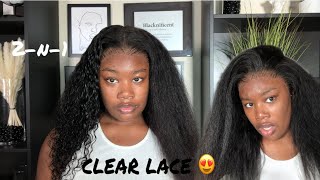 New* Crystal Clear Lace | Best Lace Wig That Mimic Woc Hair | Geniuswigs