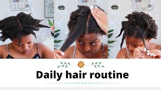 Moisturize Hair Care Routine , 4C Hair | South African Youtuber