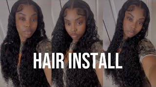 The Perfect Vacation Hair  *Start To Finish* 30" Water Wave Wig  Install| Ft Asteria Hair
