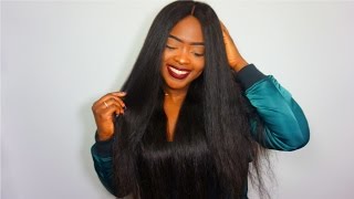 Maxine Guangxun Hair (Amazon) | Brazilian Straight | Lace Frontal & Bundles Review!