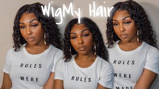 "20 Deep Wave Wig Ft Aliexpress Wigmy Hair
