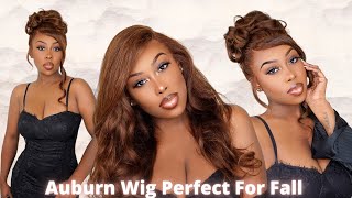 Auburn Lace Frontal Wig Install Perfect For The Fall Ft. Brennas