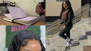 How To: 5X5 Hd Lace Closure Glueless Wig Install (Grwm)