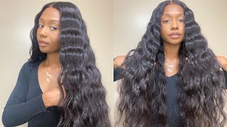 Summer Must Have  28 Inch Long 5X5 Hd Lace Closure Wig | Body Wave Texture | Ft. Klaiyi Hair