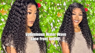 Voluminous Soft Water Wave Wig Installation Ft.  Aliexpress Isee Hair | Petite-Sue Divinitii
