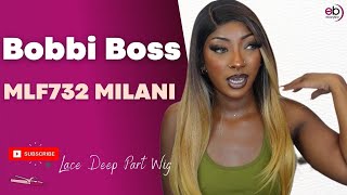Bobbi Boss Soft Volume Synthetic Hd Lace Wig "Mlf732 Milani" |Ebonyline.Com