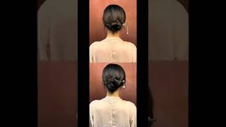 Learn The Hairstyle Tutorial Hair Accessories #Shorts