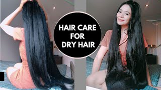Effective Remedies For Dry & Frizzy Hair- Hair Care For Dry Damaged Hair