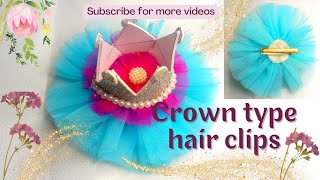 Diy Hair Accessories,How To Make Hair Clips,Handmade Rose Clip.