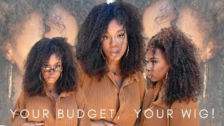 Build A Wig From Scratch! Starts At $50! Budget Friendly Custom Wig Services Ygwigs Kinky Curly Wig