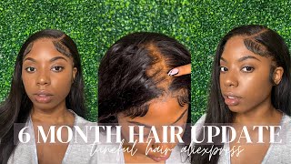 Tuneful Hair Review | 6 Month Update | Aliexpress Wig Review | Ashante Edwards