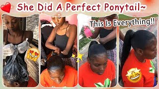 Inspired Extended Ponytail Hair Tutorial To Do Pretty Ponytail On Short Hair #Elfinhair