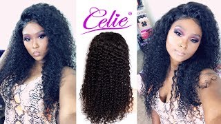 Best Aliexpress Curly Hair Ever!! Full Lace Wig!Celie Hair!