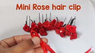 Diy Hair Accessories Flower/Diy Hair Clip/Rose Hair Clip