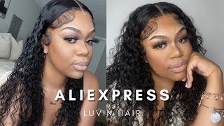 *Not Sponsored* Aliexpress Luvin Hair Full Detail Deep Wave Wig