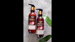Wow Red Onion Black Seed Oil Shampoo & Conditioner #Unboxingvideo