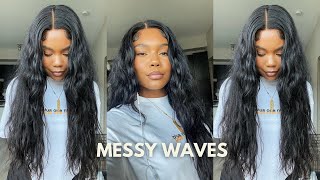 No More Frontal? Beginner Friendly Middle Part 5X5 Hd Closure Wig Install | Asteria Hair