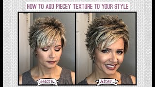 Hair Tutorial: How To Add Piecey Texture To Your Style