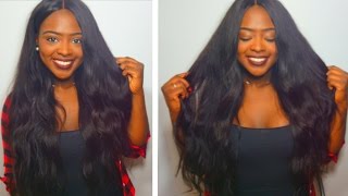 Halo Lady Hair | Malaysian Straight | Lace Frontal & Bundles (Aliexpress) Review!