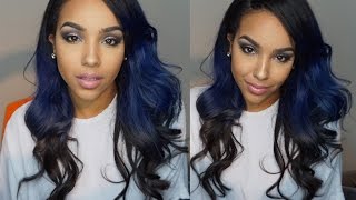 A Pop Of Blue! Blue Ombre Wig By Rpgshow