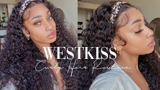 West Kiss Curly 30 Inch Wig | My Curly Wig Routine 2021