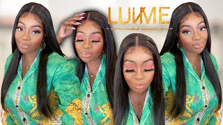 100% Glueless Wig For Beginners! Undetectable Invisible Lace Straight Wig| Luvme Hair