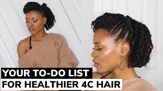 Styling Moisturized 4C Hair | Best Quarantine Practices For Healthy Natural Hair