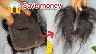 How To Repair A Torn Lace Closure/Frontal