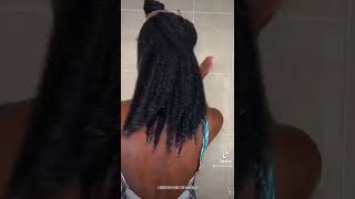 My Washday Routine On Natural Hair 4A/4B/4C #4Chair #4Ahair #Naturalhair #Washday #Washdayroutine