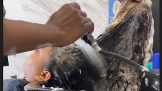 Hair Tangled During Shampooing