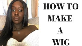 How To Make A Wig | Lace Closure And Bundles