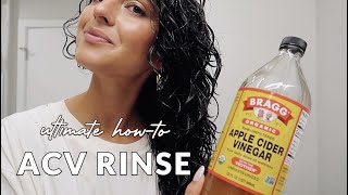 Ultimate Guide To Apple Cider Vinegar Rinse | For Healthy, Clean Hair & Scalp