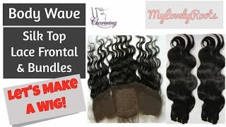 Let'S Make A Wig | Body Wave Silk Top Lace Frontal & Bundles | Qd Charming Hair