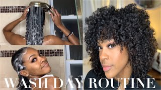 Wash Day Routine For Natural Hair (3B/3C) Ft. Melanin Hair Care Products...*Overnight*