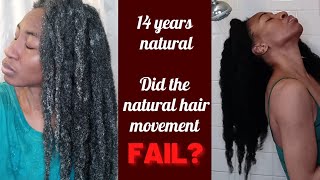 4C Natural Wash Day And Commentary: Did The Natural Hair Movement Fail? | Long 4C Hair Care