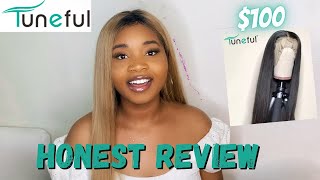 Tuneful Hair Review | Affordable Lace Front Wig! | Aliexpress Hair Review | Unboxing