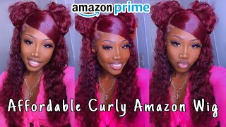 Domiso Hair | 22 Inch Burgundy Wig | Amazon Friendly