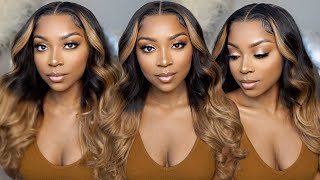 Beginner Friendly Wig: New Fabulous Celebrity Style Ombre Frontal Lace Wig | Luvme Hair
