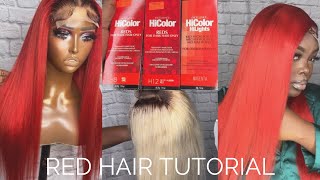 How To Dye Hair Red | Red Hair Tutorial