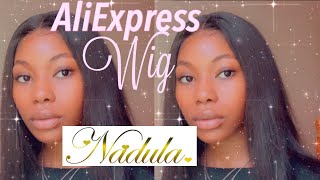 Aliexpress Glueless Wig Review| Ft. Nadula Hair